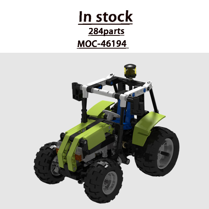 Urban Farming Agriculture - MOC-46194 Urban Farm Agricultural Tractor Bausteinmodell,