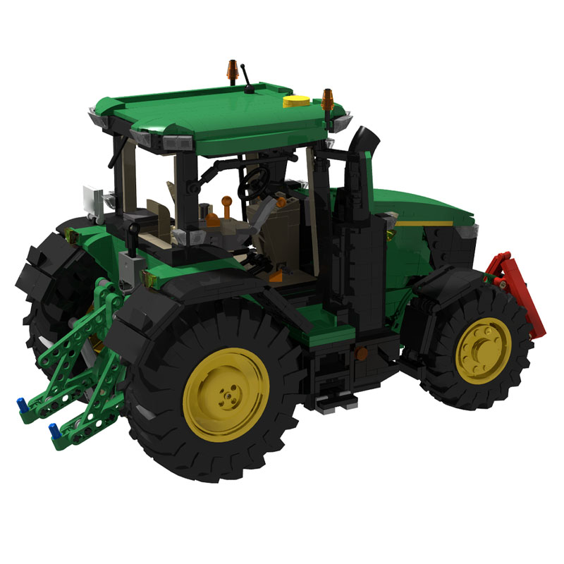 Urban Farming Agriculture - MOC-231420 Urban Farm Landwirtschaftlicher Traktor Baustein-Modell