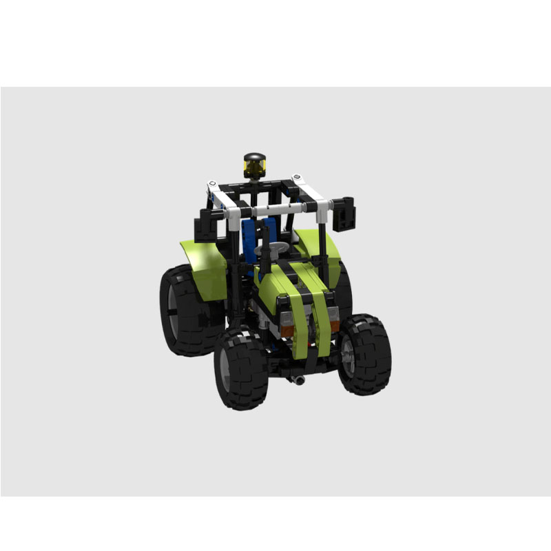 Urban Farming Agriculture - MOC-46194 Urban Farm Agricultural Tractor Bausteinmodell,