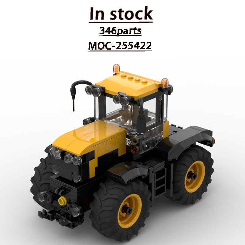 Urban Farming Agriculture - MOC-255422 Urban Farm Agricultural Tractor Bausteinmodell