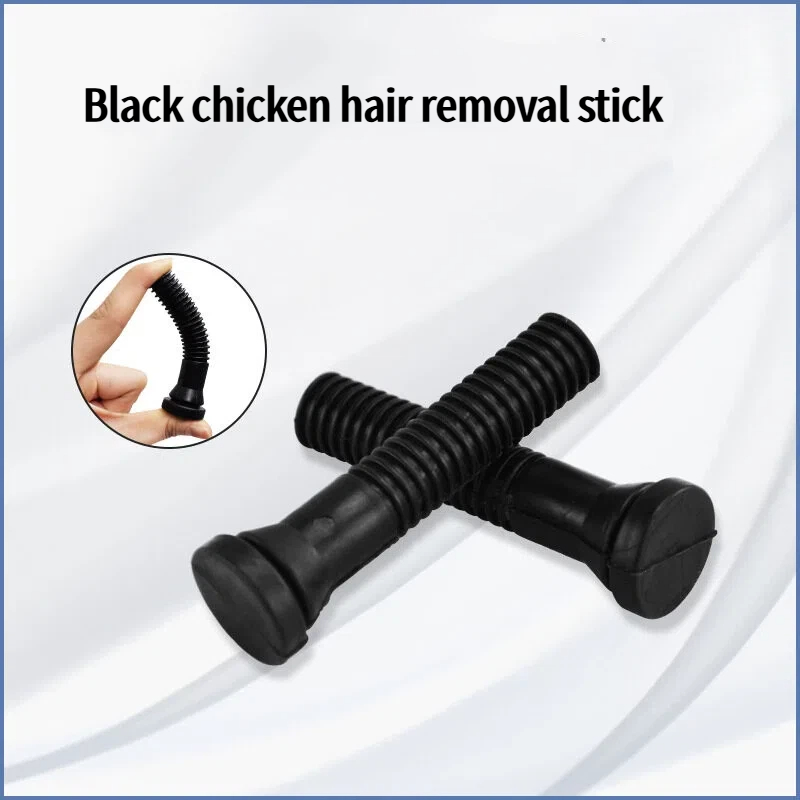 Chicken Plucker Machine - Schwarze Gummi-Rupffinger, verschleißfest, für Geflügelenthaarung, Hühner-,