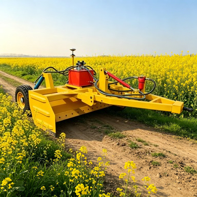 Farming Agriculture Land - Laser-Landnivellierer Traktor-Grader Landwirtschaftlicher Bodenplanierer Landnivelliermaschine
