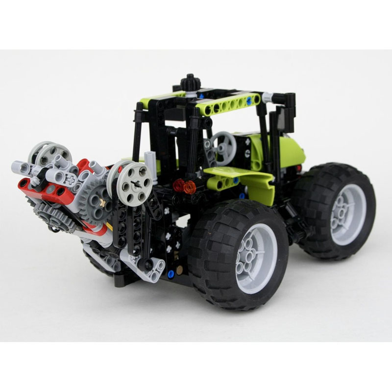 Urban Farming Agriculture - MOC-4933 Urban Farm Landwirtschaftlicher Traktor Baustein-Modell
