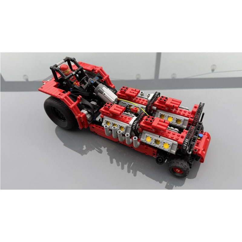 Urban Farming Agriculture - MOC-256713 Urban Farm Landwirtschaftlicher Traktor-Bausteinmodell, 957